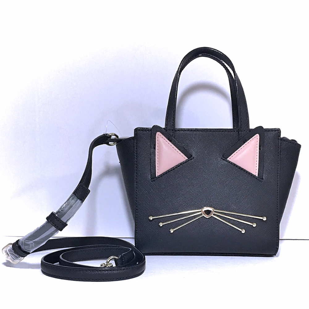 Kate Spade Cat Jazz Things Up Mini Hayden Bag NWT - Picture 4 of 8